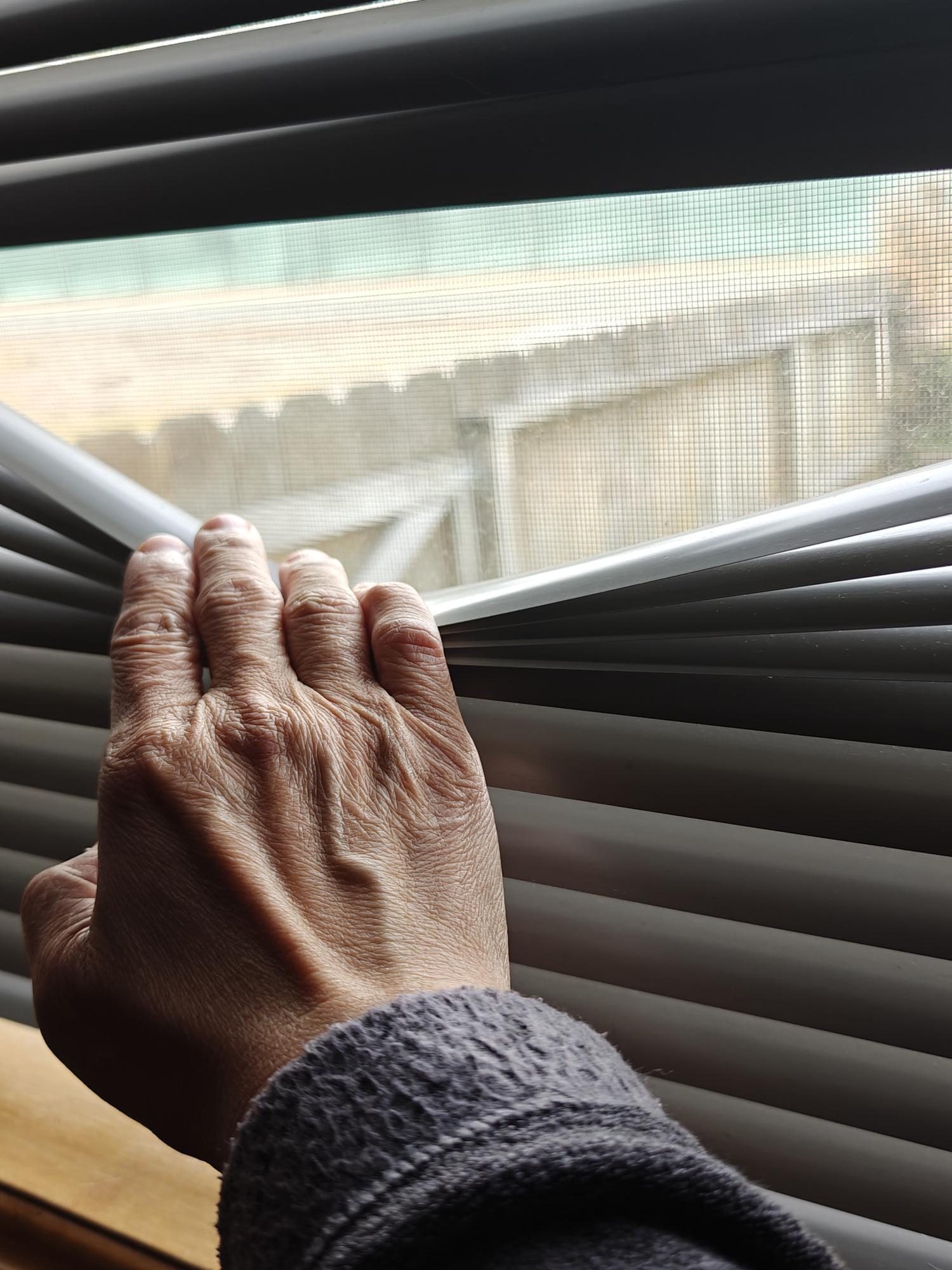 Elderly person living alone